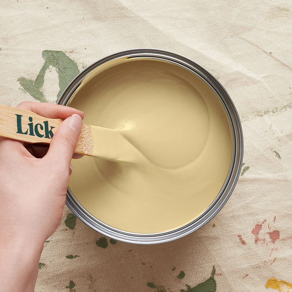 Yellow 07 paint stir