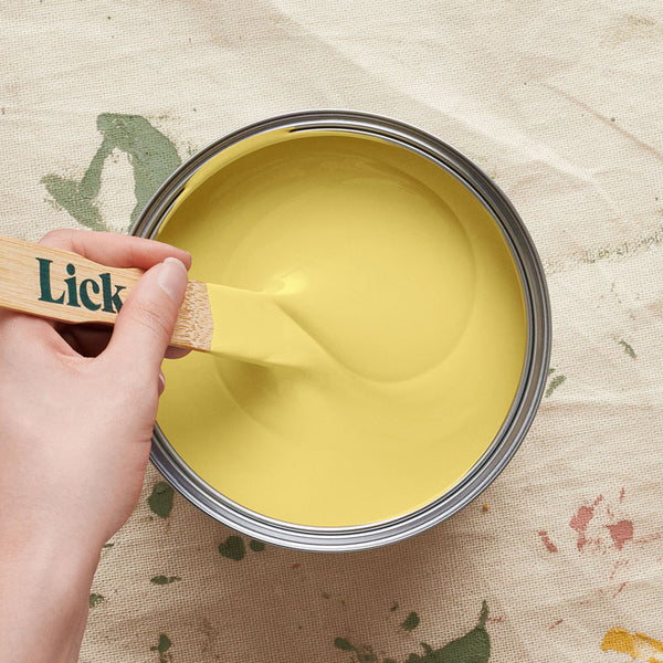 Yellow 06 paint stir