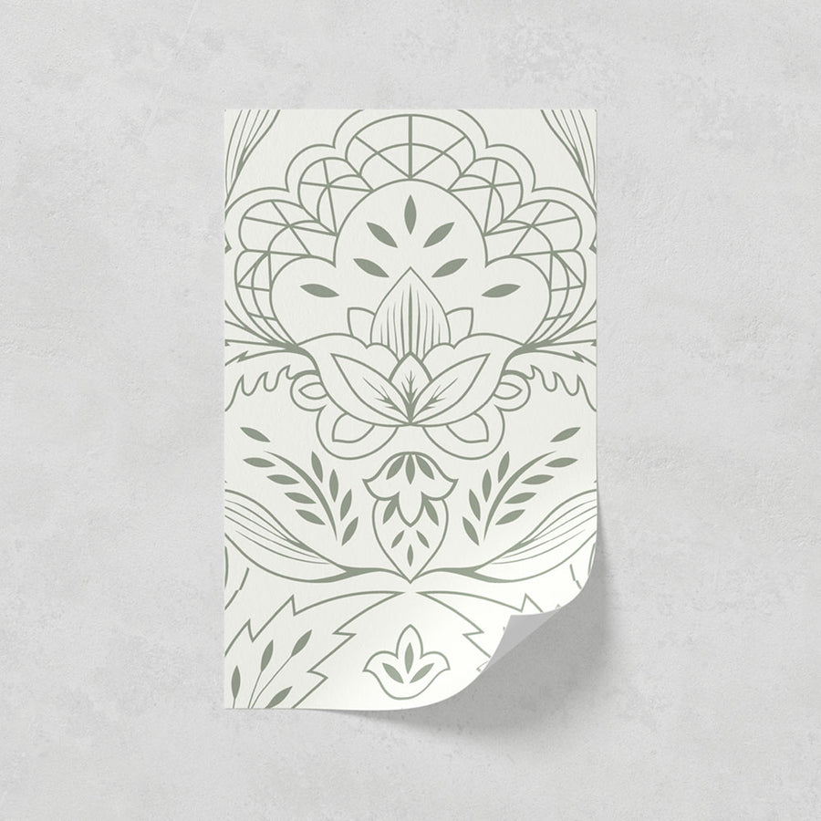 Lick Damask 01 wallpaper sample