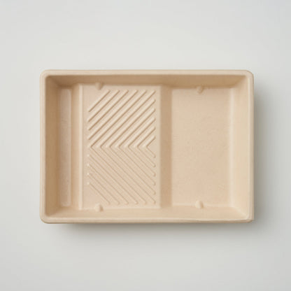 9" Biodegradable pulp paint tray