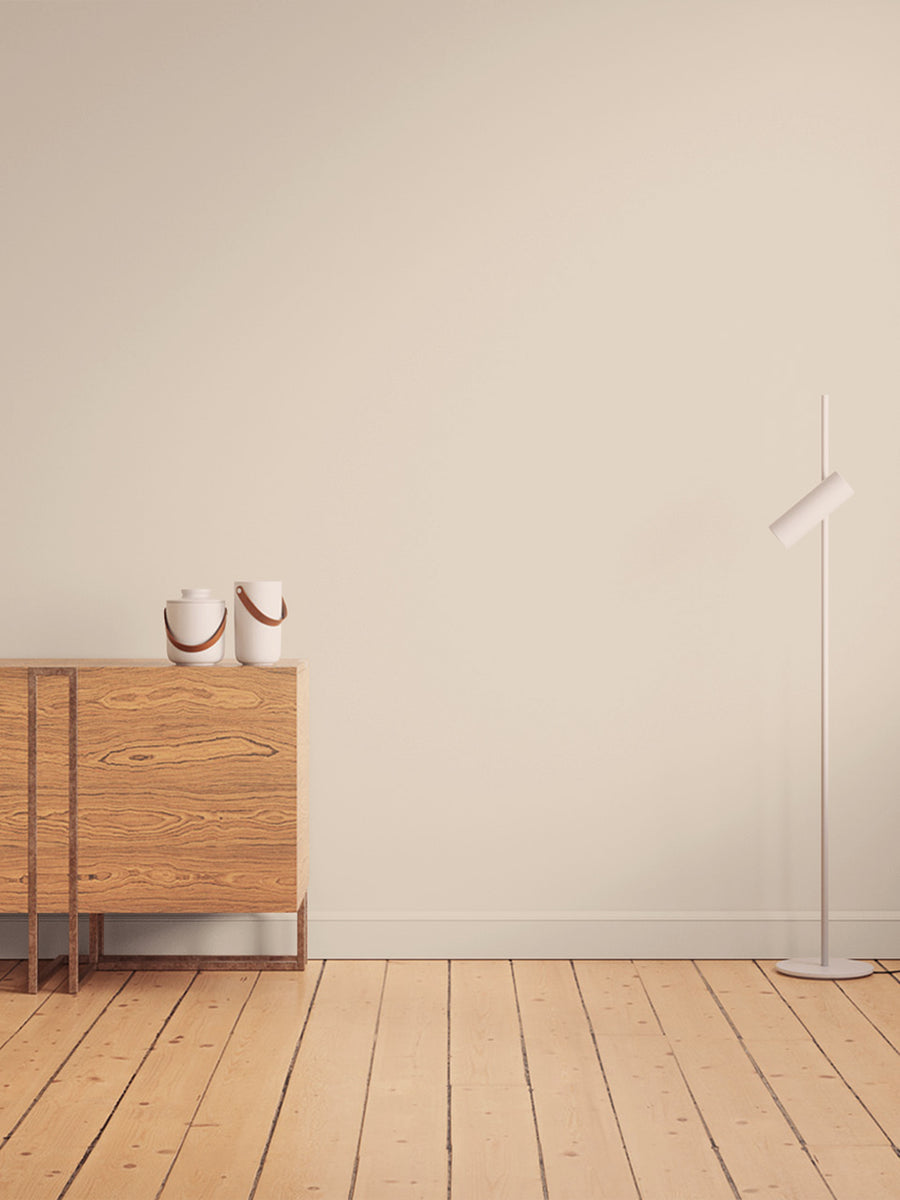 Hallway decorated in Lick Taupe 03 paint shade