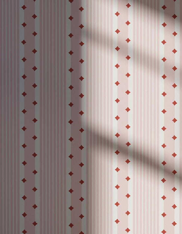 Shadowed wall decorated in Diamond 01