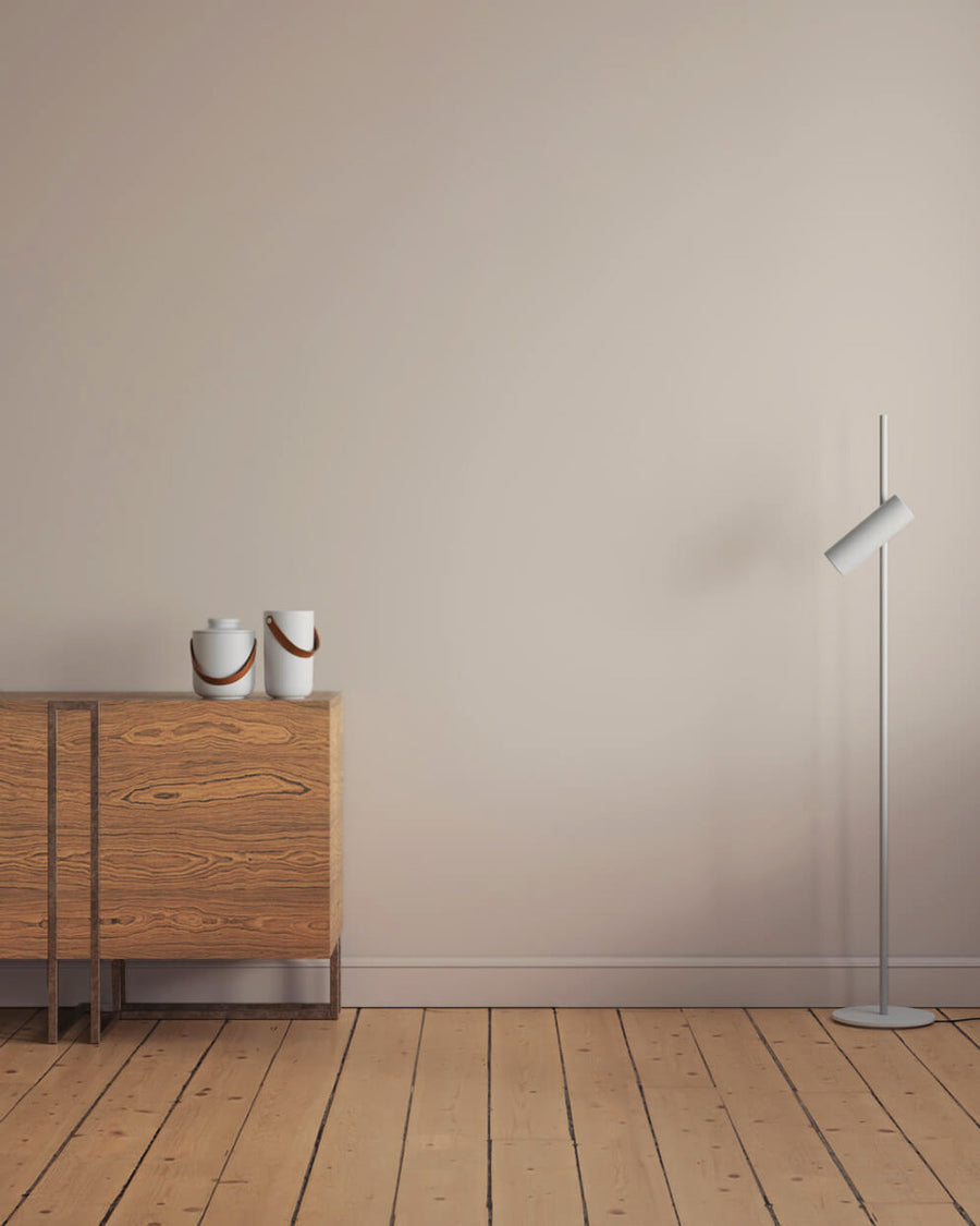 Hallway decorated in Lick Taupe 05 paint shade