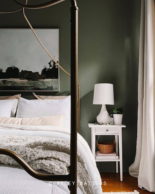 An image of a Green 02 painted bedroom