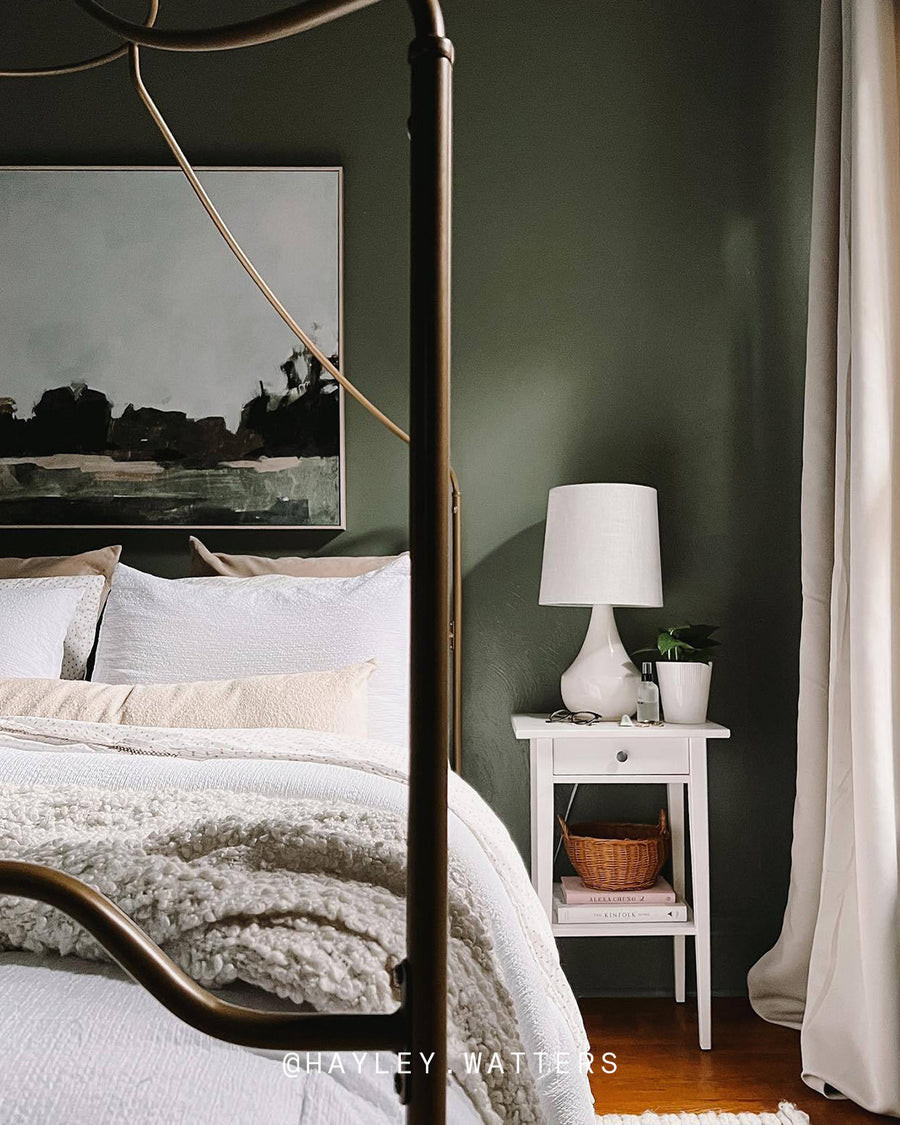 An image of a Green 02 painted bedroom