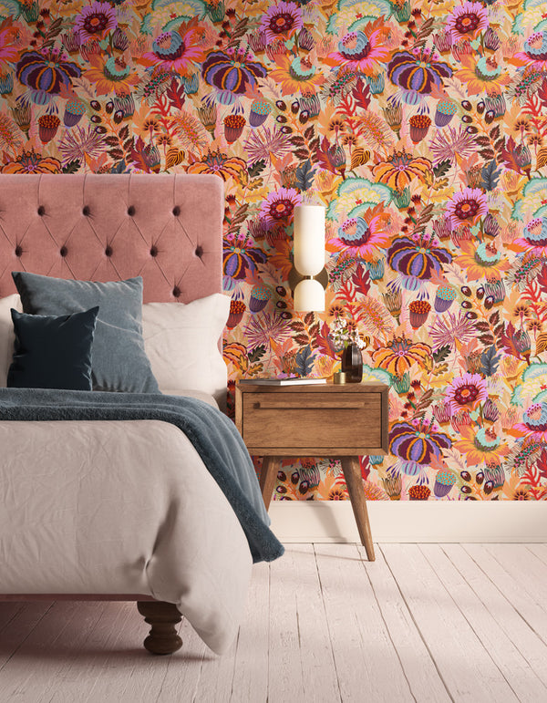 Bedroom decorated in Mars Meadow 02