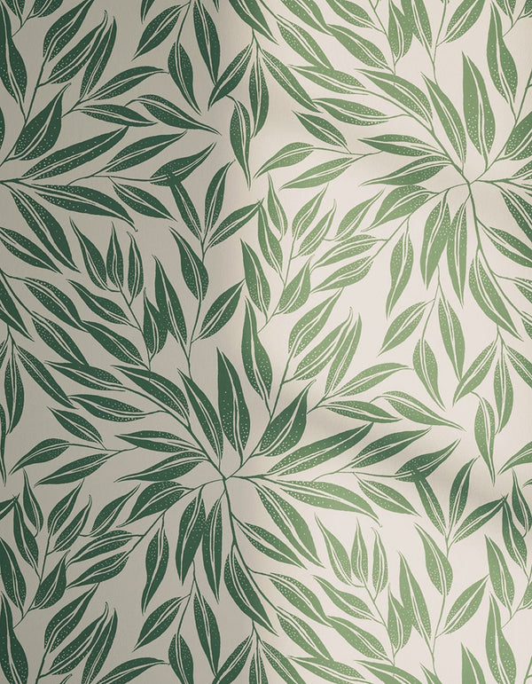 Botanical 03 wallpaper on the wall with shadow