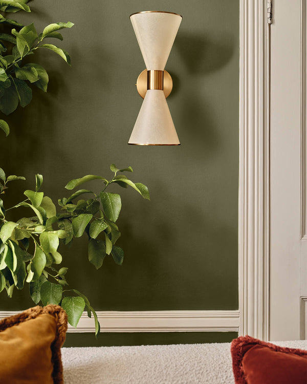 Living room decorated in Lick Green 05 Rome House paint shade