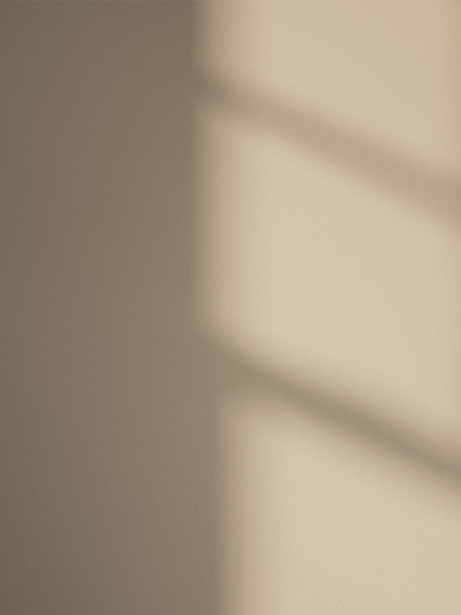 Beige 02 paint shade on the wall with shadow
