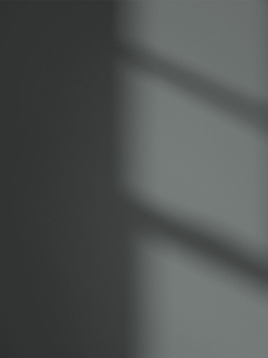 Grey 17 paint shade on the wall with shadow