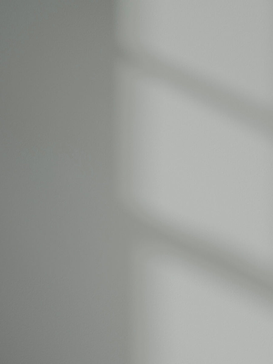 Grey 18 paint shade on the wall with shadow