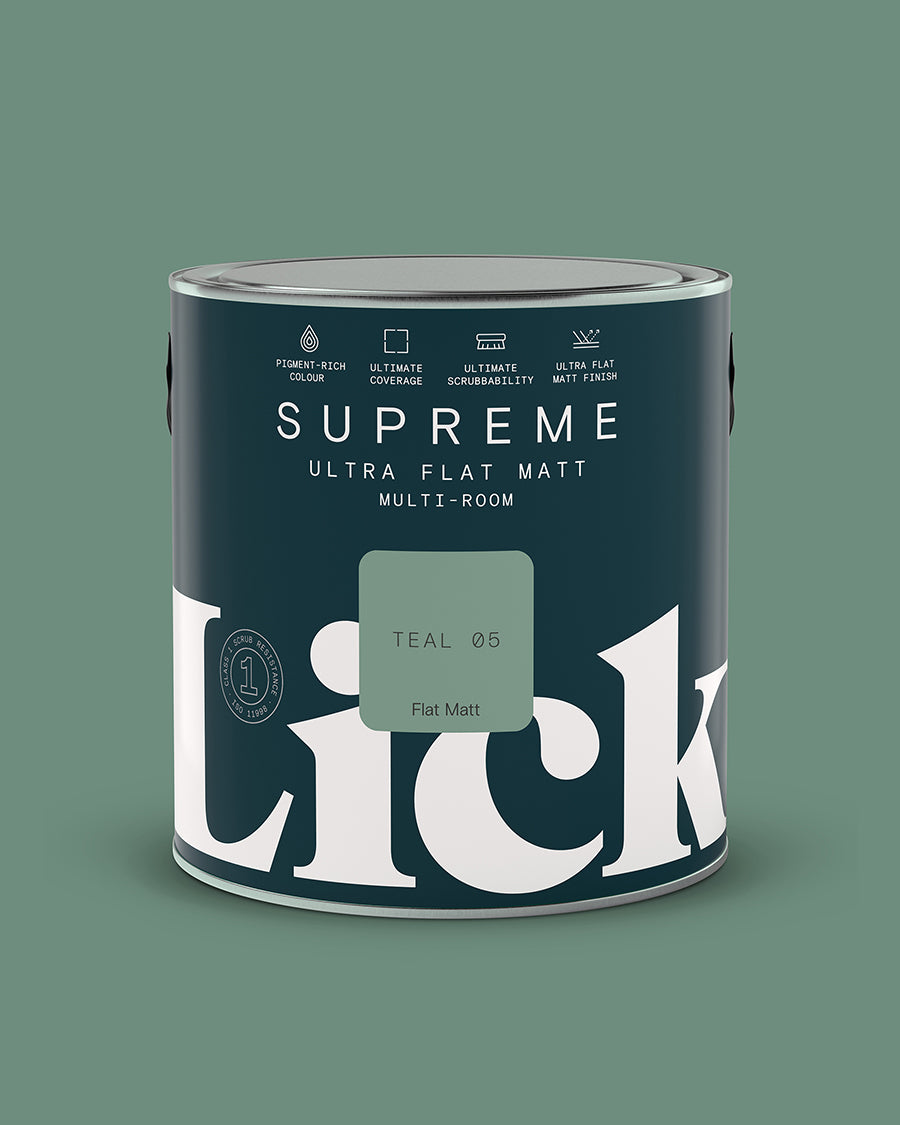 Teal 05 Supreme Ultra Flat Matt tin