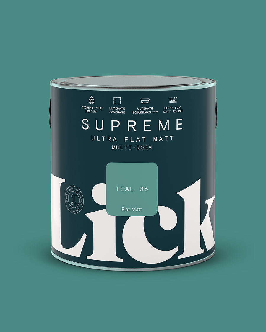 Teal 06 Supreme Ultra Flat Matt tin