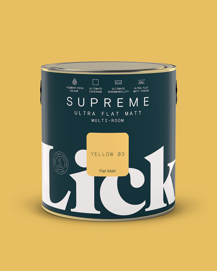 Yellow 03 Supreme Ultra Flat Matt tin