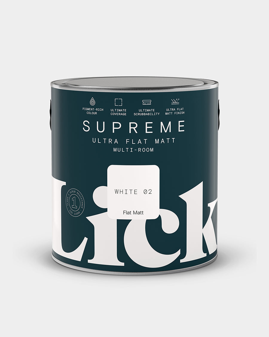 White 02 Supreme Ultra Flat Matt tin