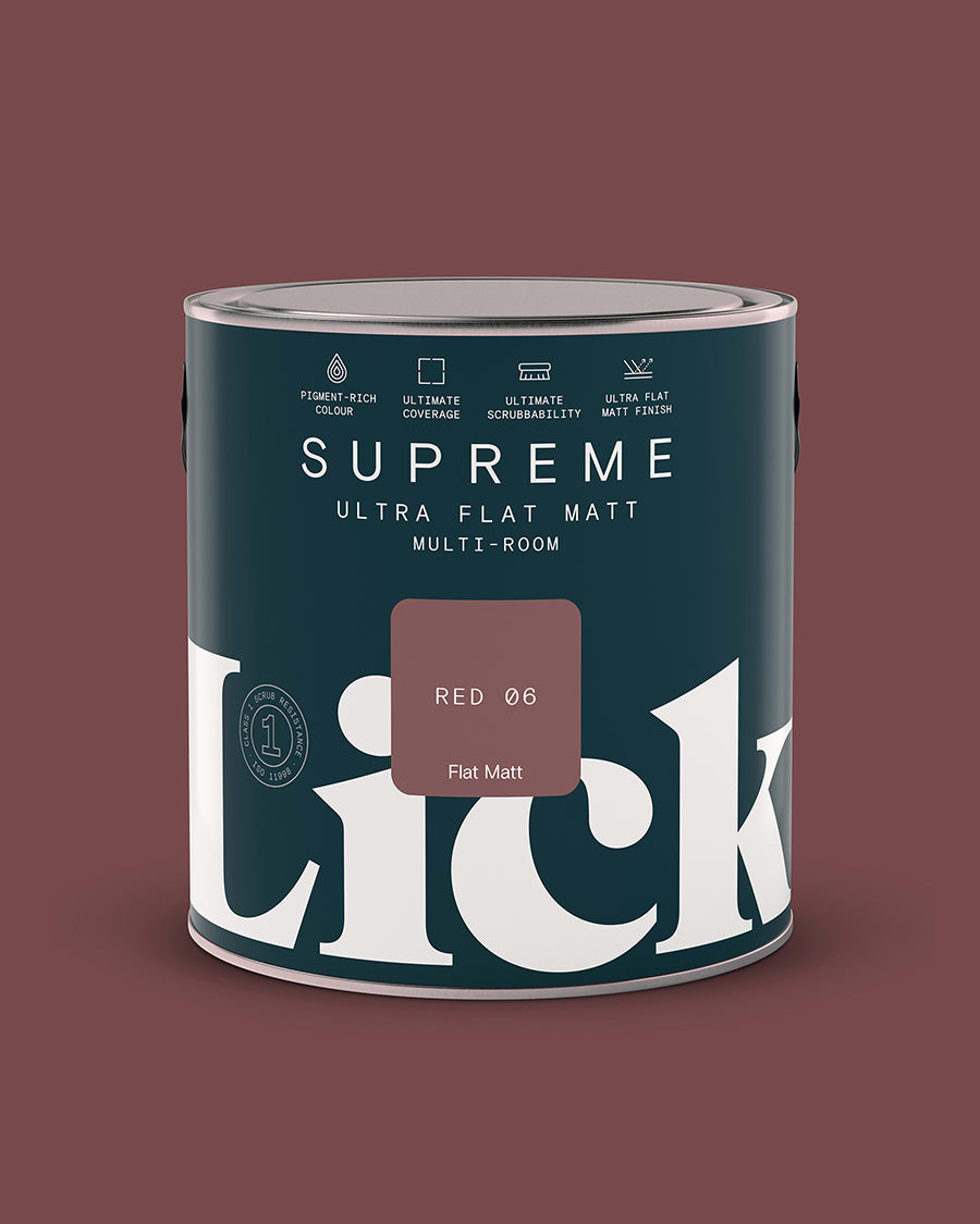 Red 06 Supreme Ultra Flat Matt tin