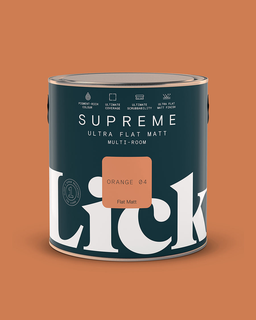 Orange 04 Supreme Ultra Flat Matt tin