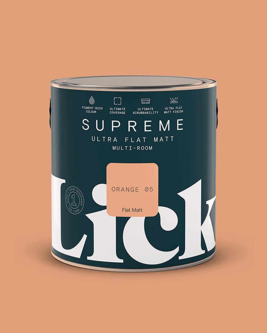 Orange 05 Supreme Ultra Flat Matt tin