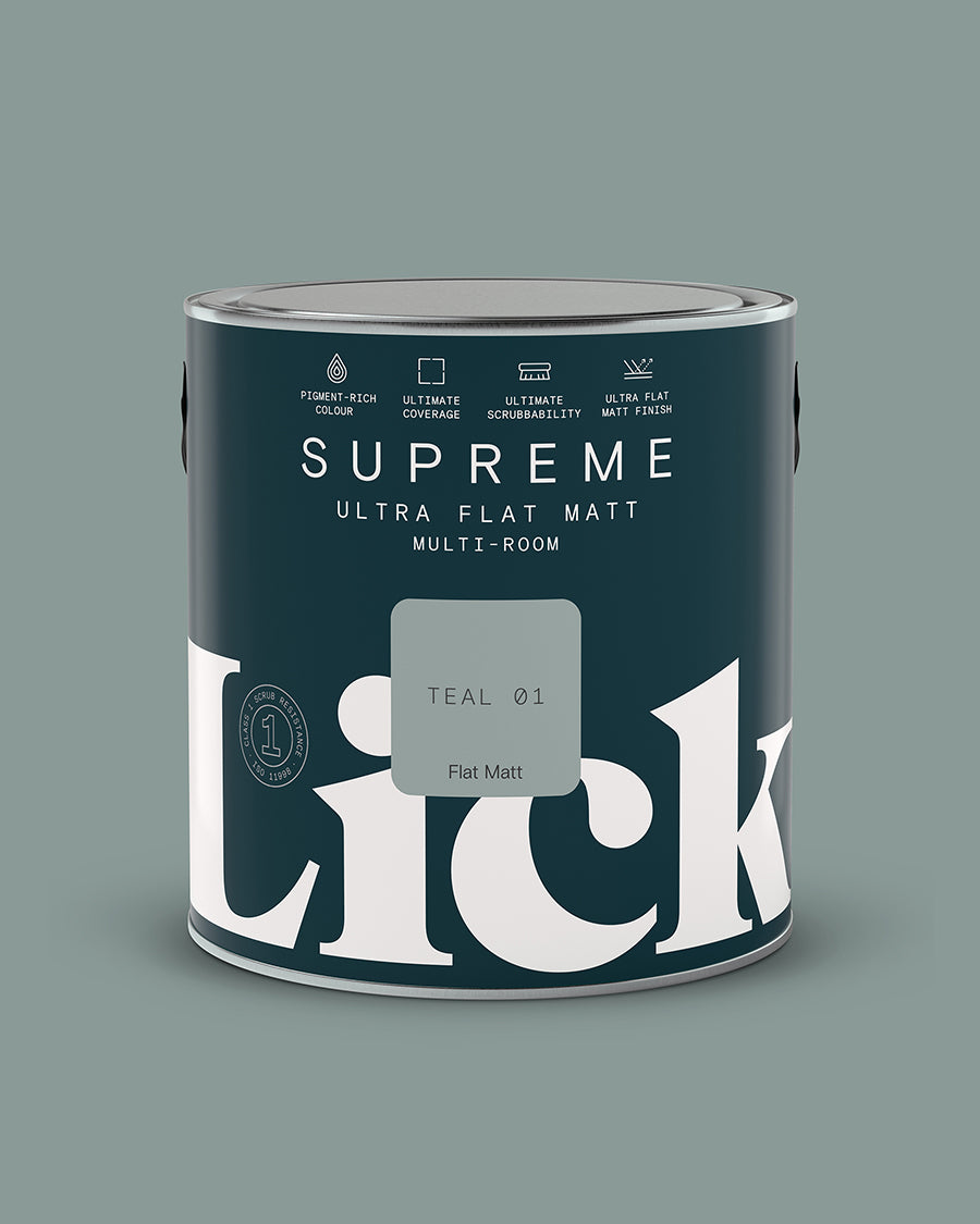 Teal 01 Supreme Ultra Flat Matt tin