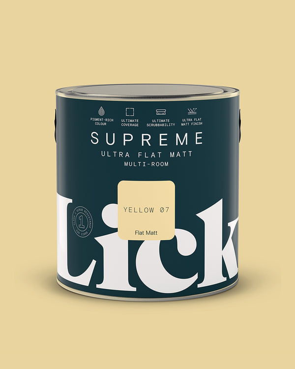 Yellow 07 Supreme Ultra Flat Matt tin