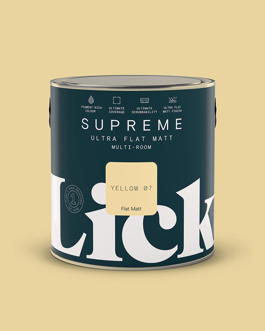 Yellow 07 Supreme Ultra Flat Matt tin