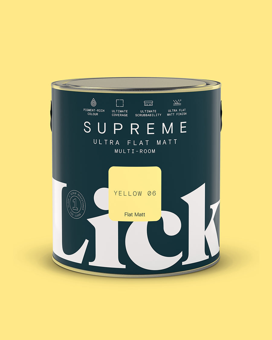 Yellow 06 Supreme Ultra Flat Matt tin