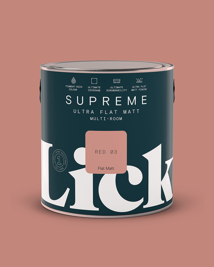 Red 03 Supreme Ultra Flat Matt tin