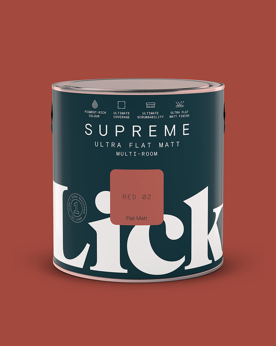 Red 02 Supreme Ultra Flat Matt tin