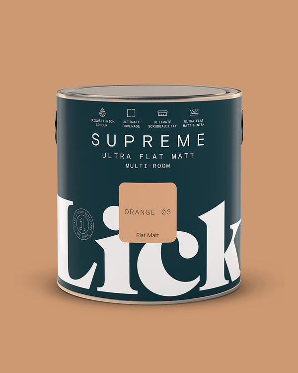 Orange 03 Supreme Ultra Flat Matt tin