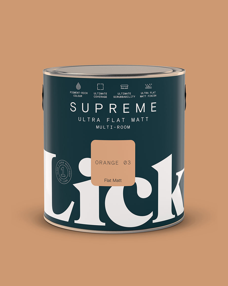 Orange 03 Supreme Ultra Flat Matt tin