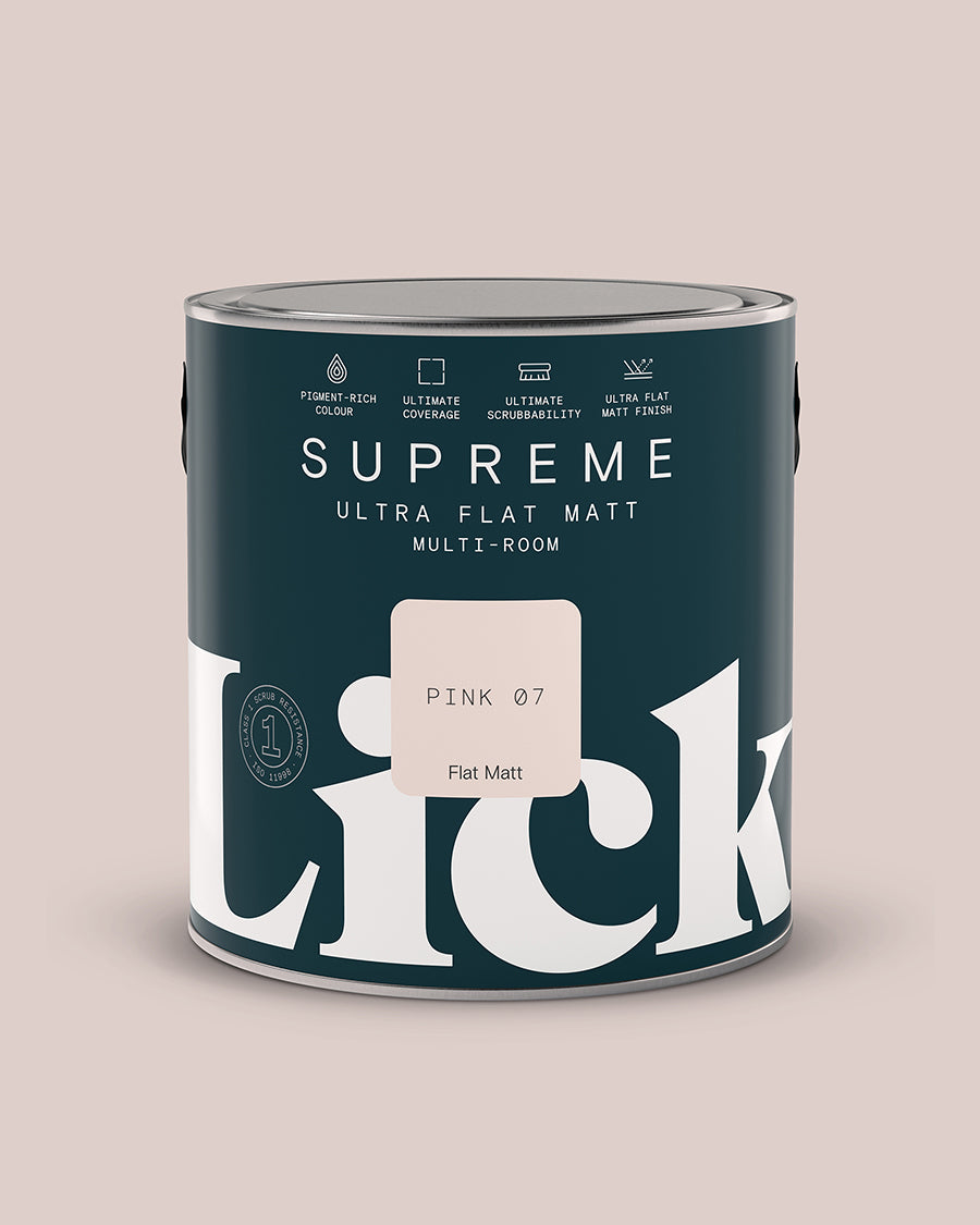 Pink 07 Supreme Ultra Flat Matt tin