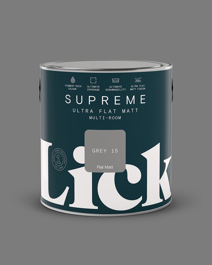 Grey 15 Supreme Ultra Flat Matt tin