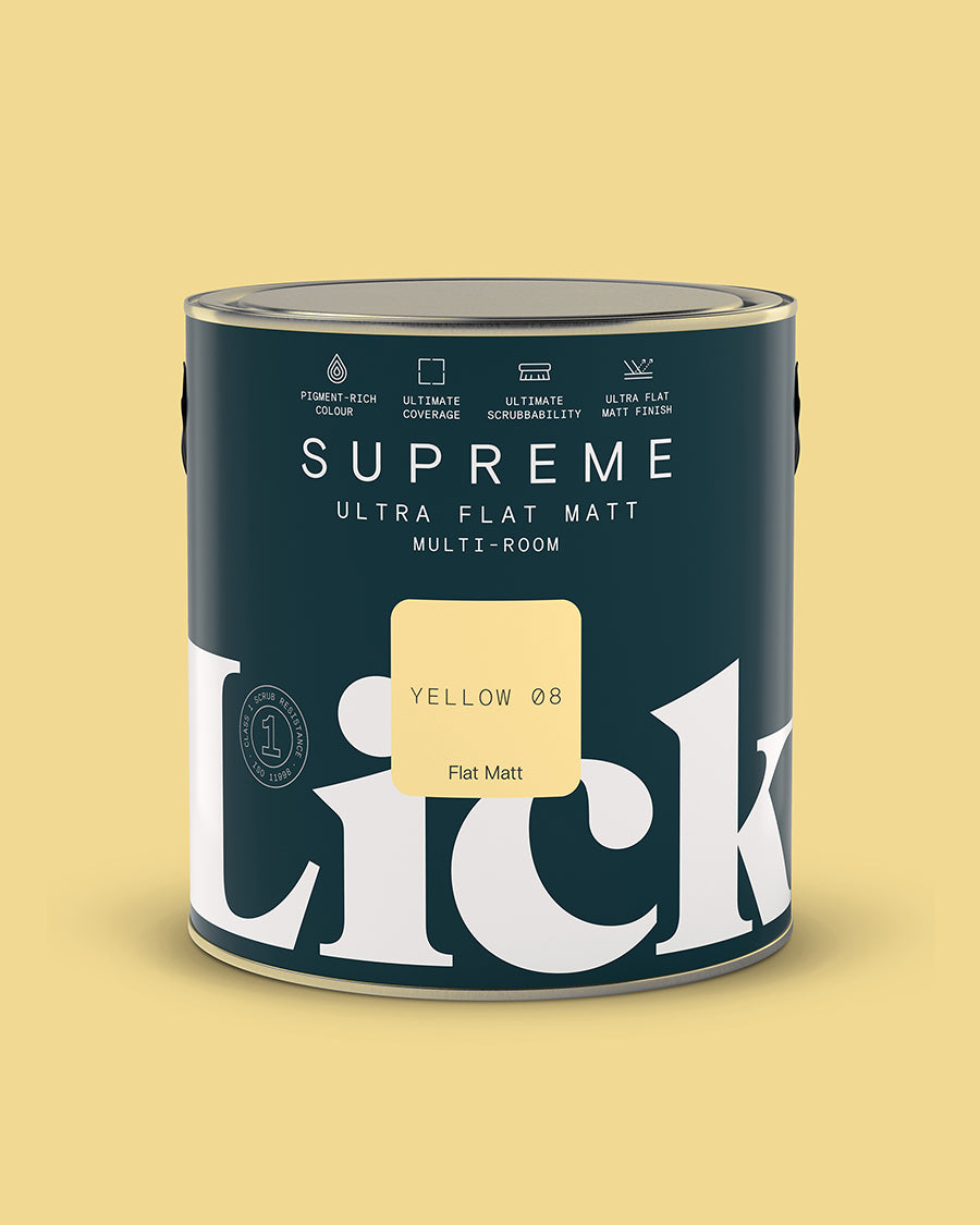 Yellow 08 Supreme Ultra Flat Matt tin