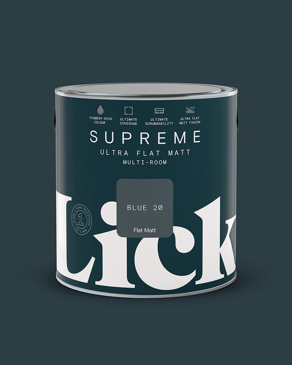 Blue 20 Supreme Ultra Flat Matt tin