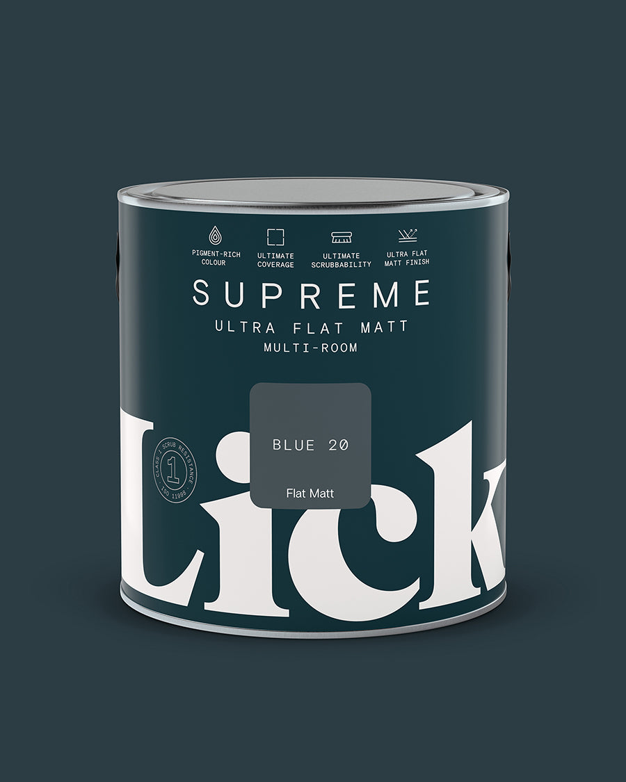 Blue 20 Supreme Ultra Flat Matt tin