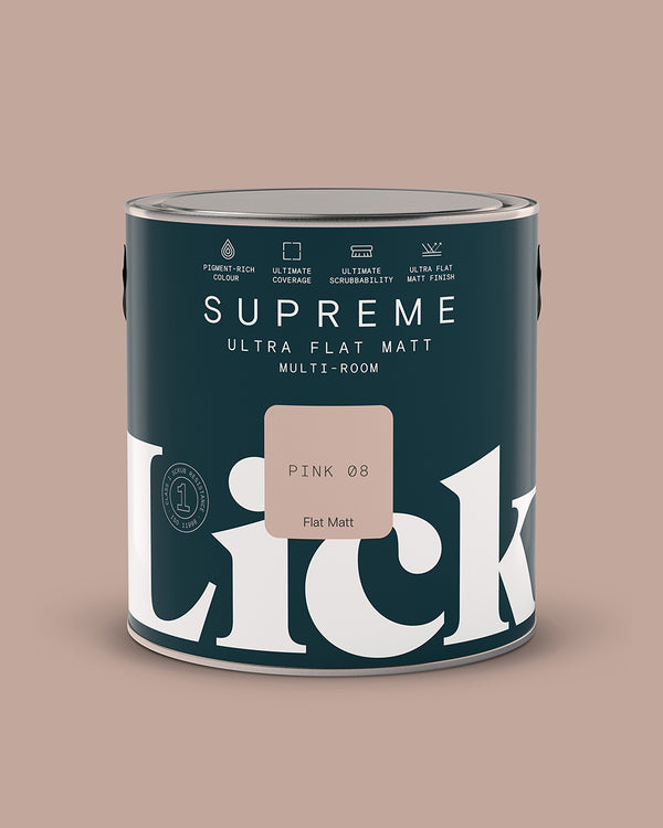 Pink 08 Supreme Ultra Flat Matt tin