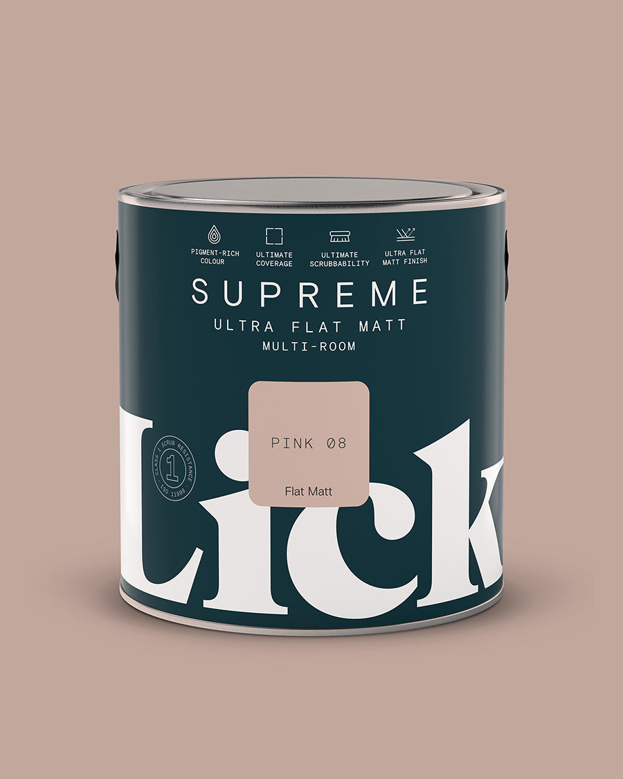 Pink 08 Supreme Ultra Flat Matt tin