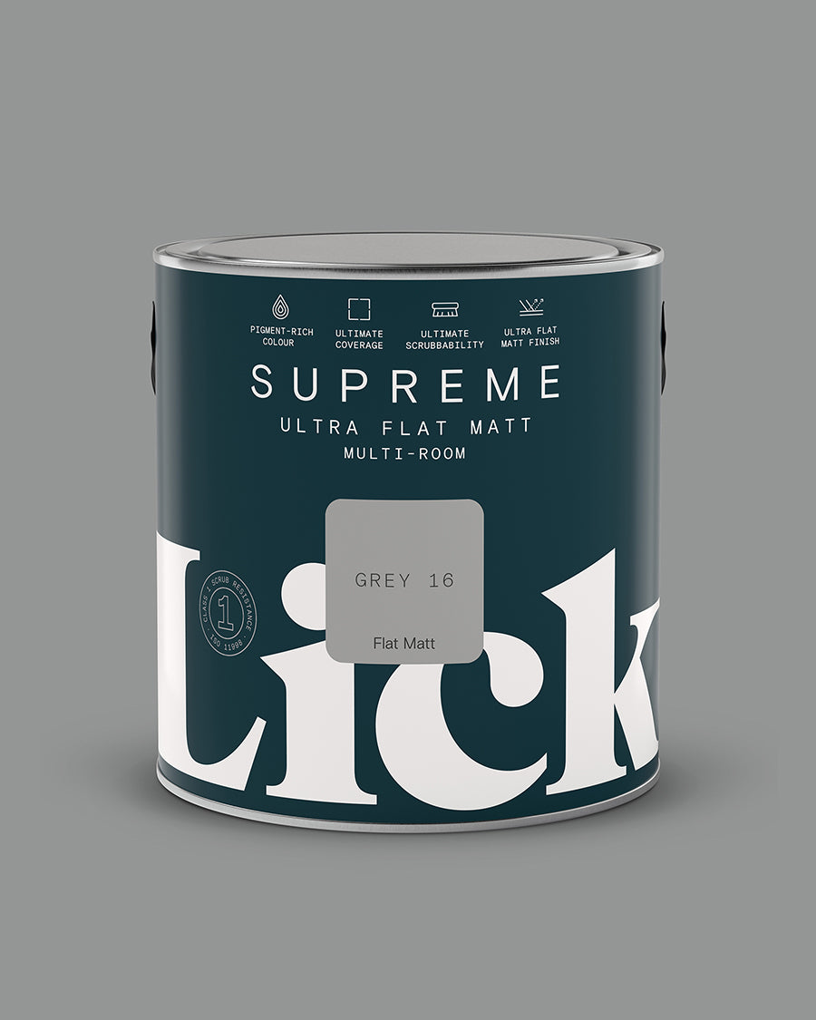 Grey 16 Supreme Ultra Flat Matt tin