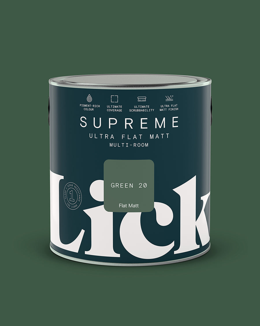 Green 20 Supreme Ultra Flat Matt tin