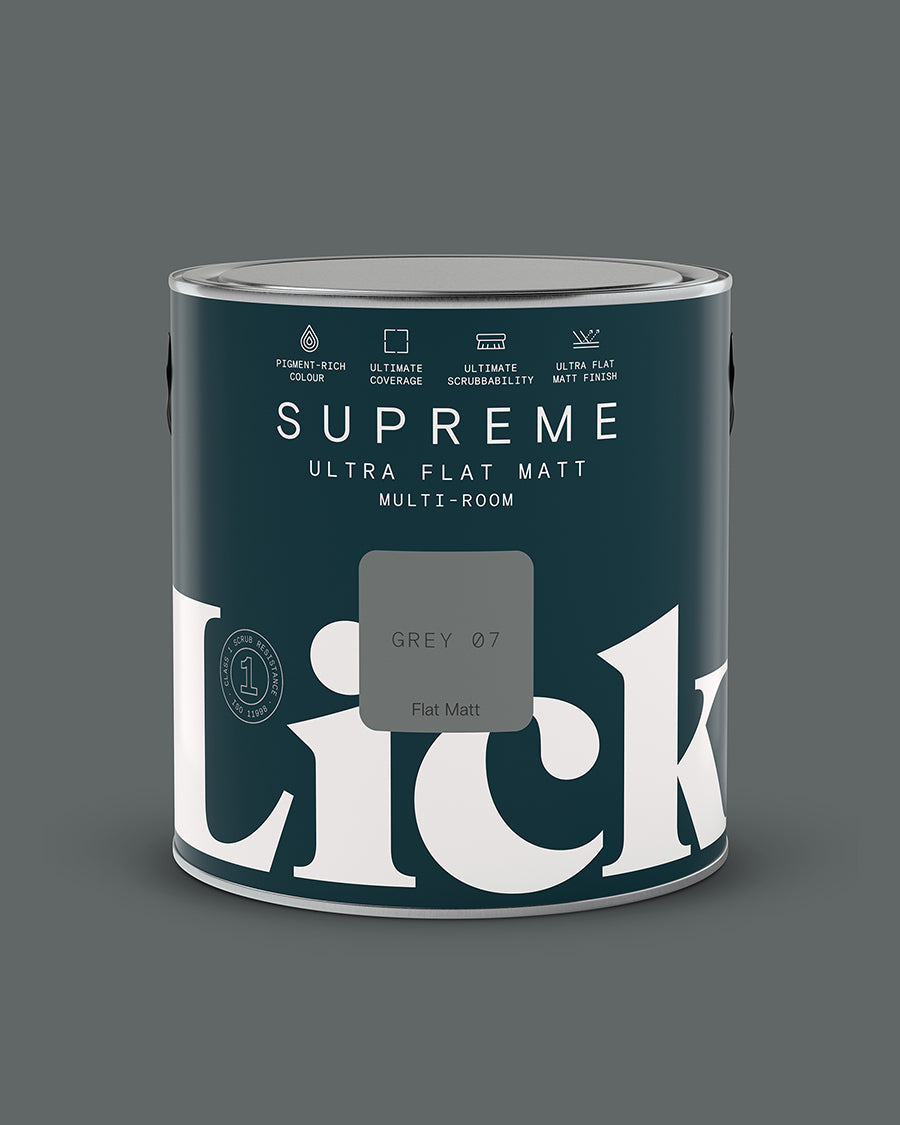 Grey 07 Supreme Ultra Flat Matt tin