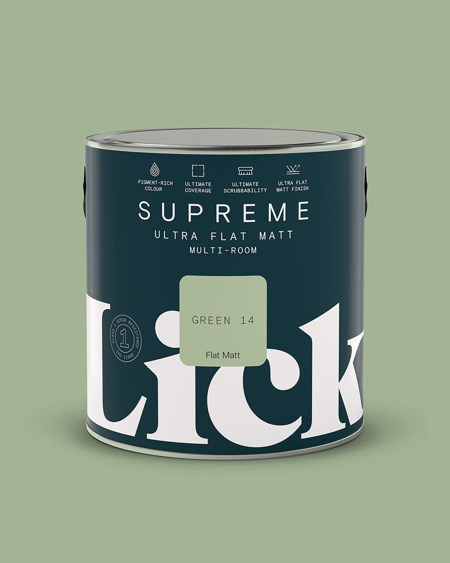 Green 14 Supreme Ultra Flat Matt tin