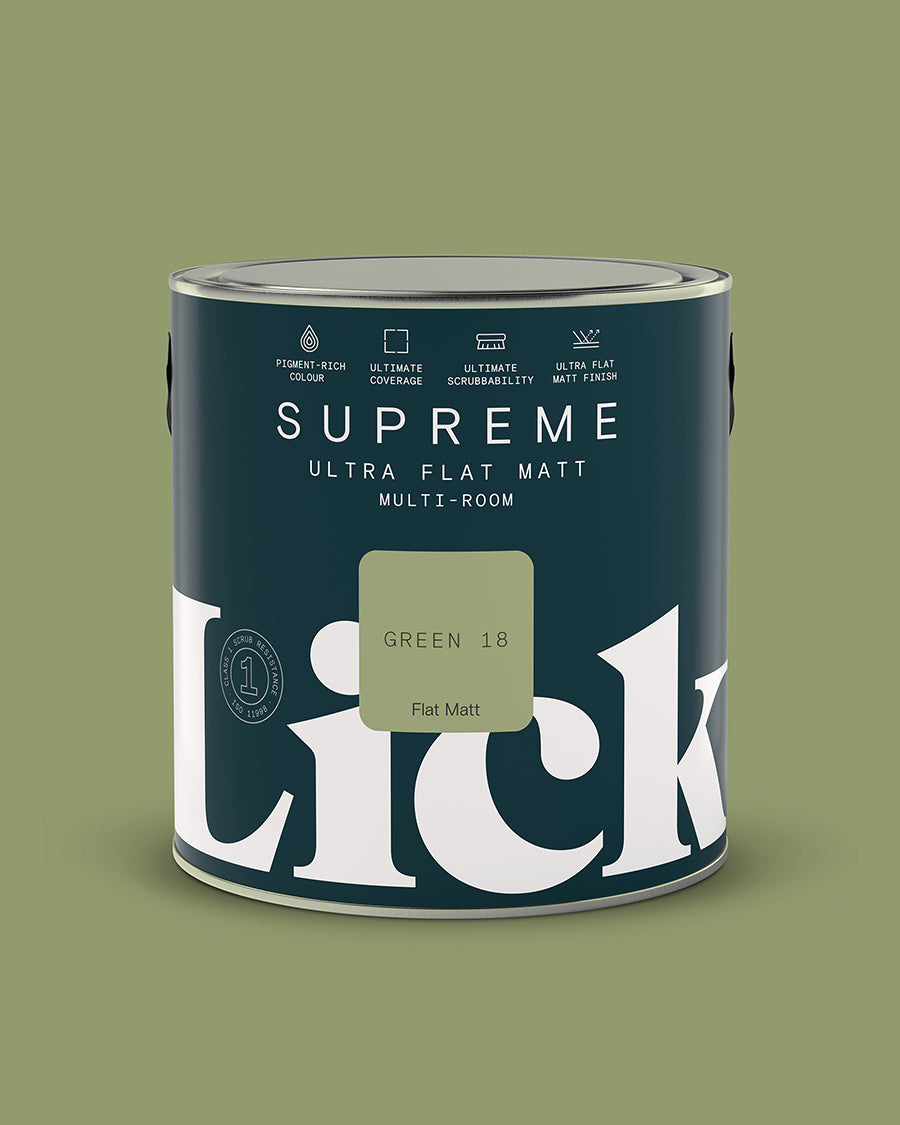 Green 18 Supreme Ultra Flat Matt tin
