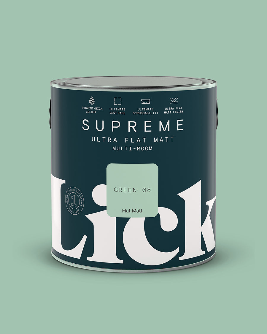 Green 08 Supreme Ultra Flat Matt tin
