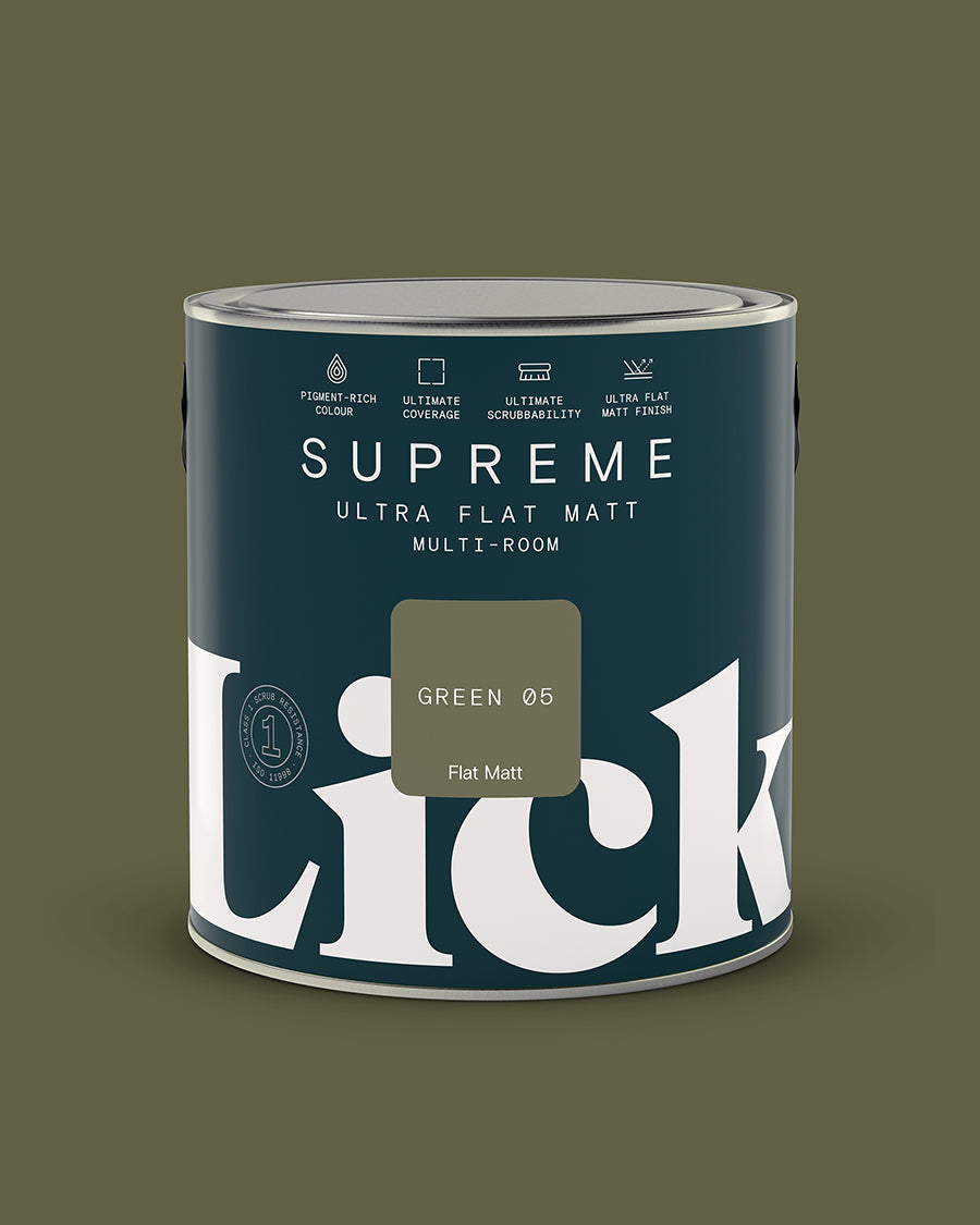 Green 05 Supreme Ultra Flat Matt tin