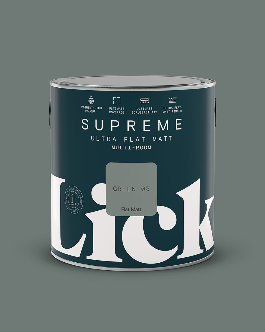 Green 03 Supreme Ultra Flat Matt tin
