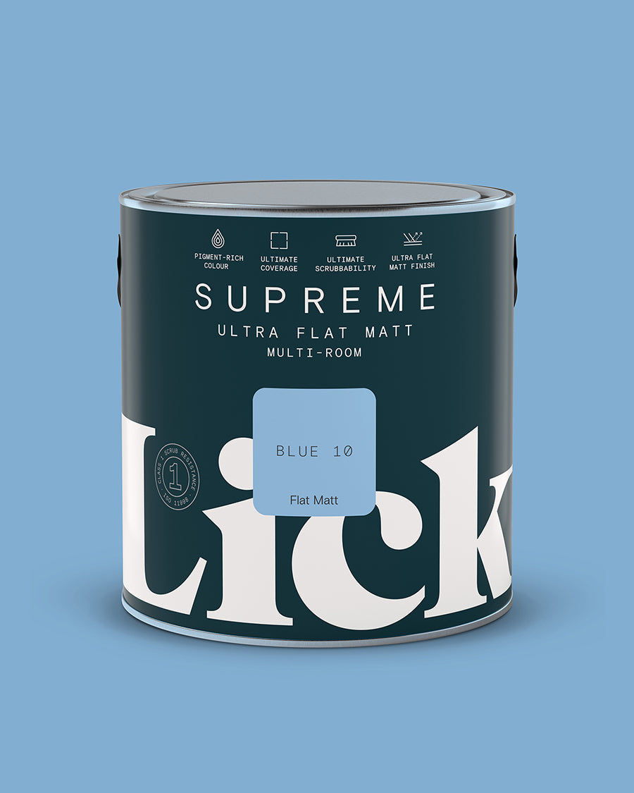 Blue 10 Supreme Ultra Flat Matt tin