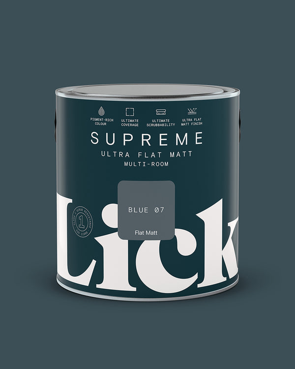 Blue 07 Supreme Ultra Flat Matt tin