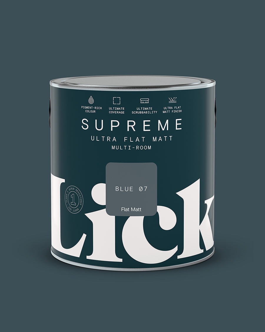 Blue 07 Supreme Ultra Flat Matt tin