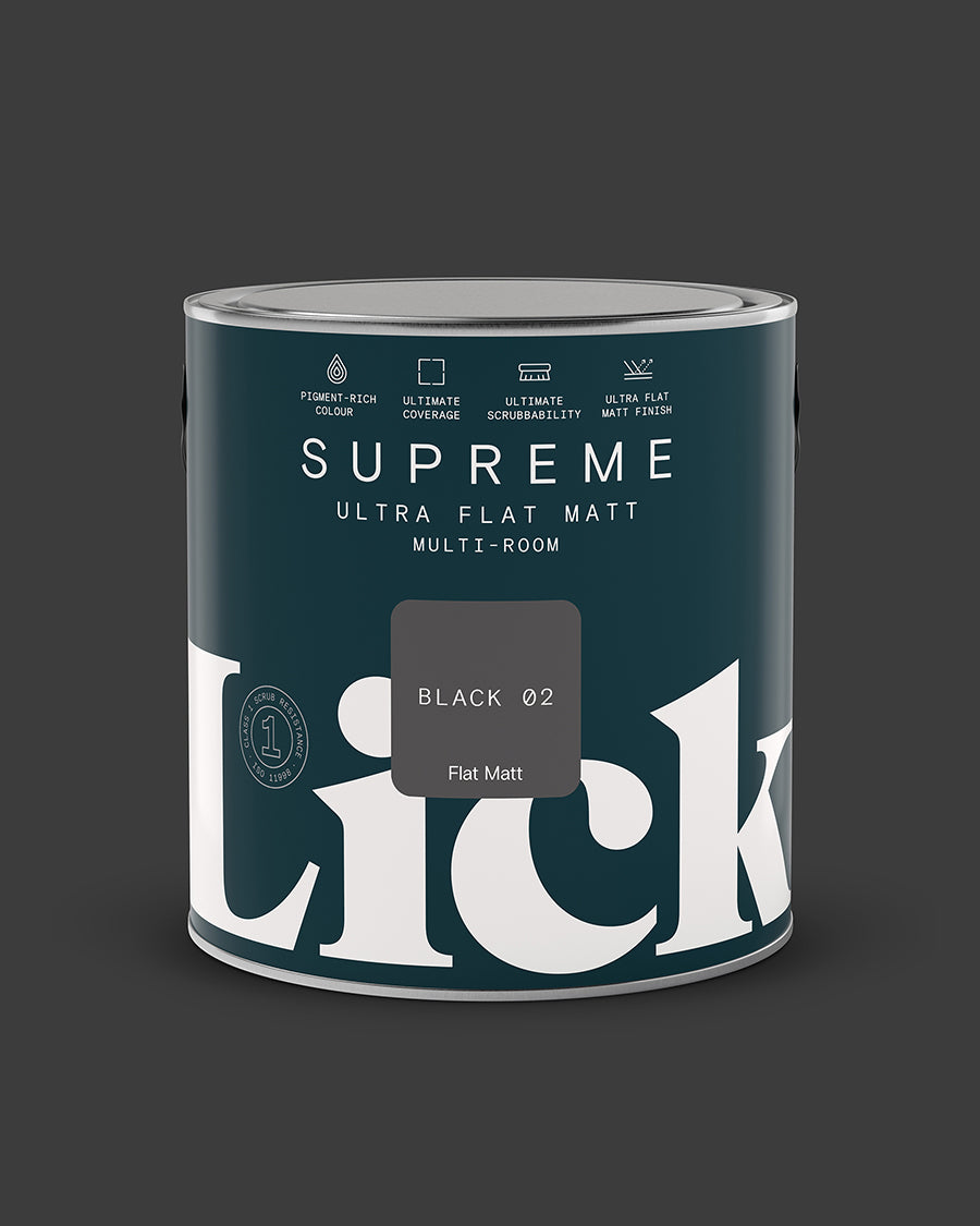 Black 02 Supreme Ultra Flat Matt tin