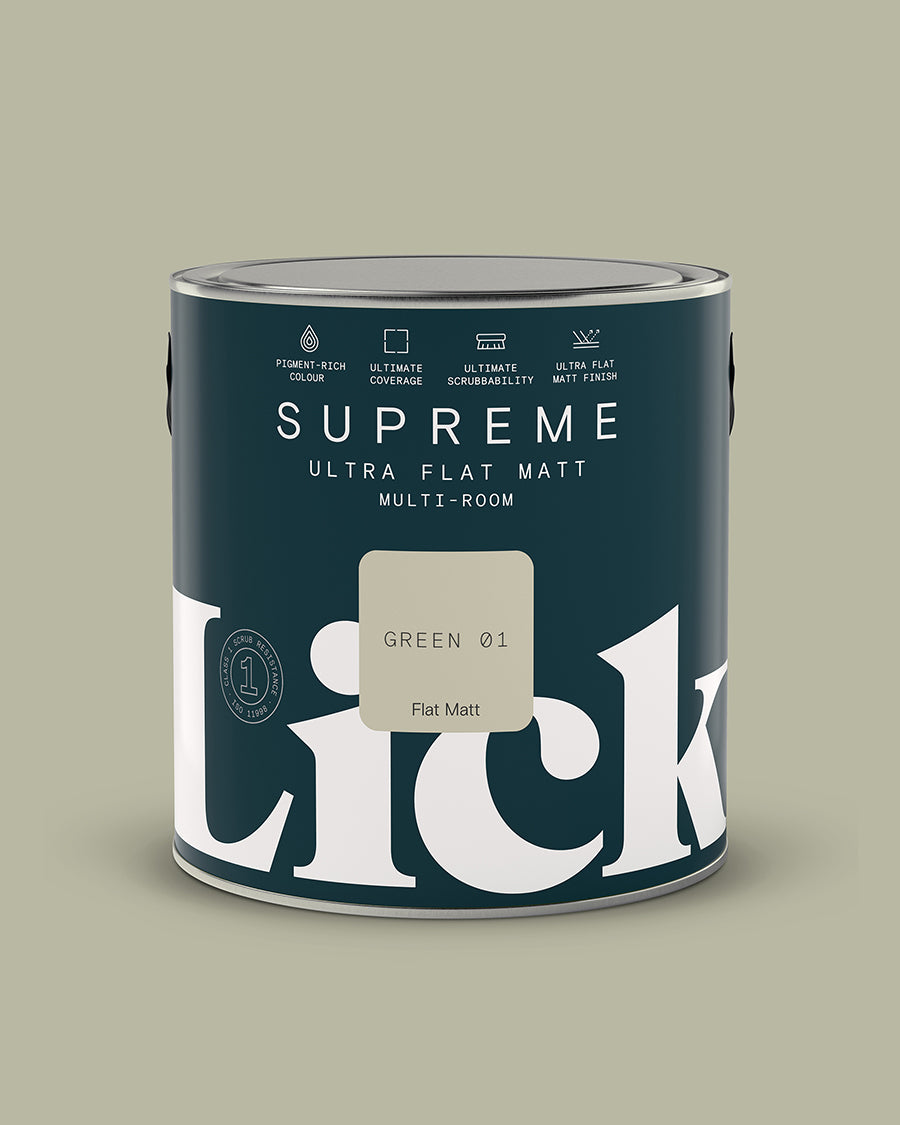 Green 01 Supreme Ultra Flat Matt tin